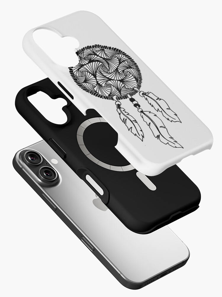 Thumbnail 2 of 4, iPhone Case, Dreamcatcher Mandala designed and sold by oodelally.