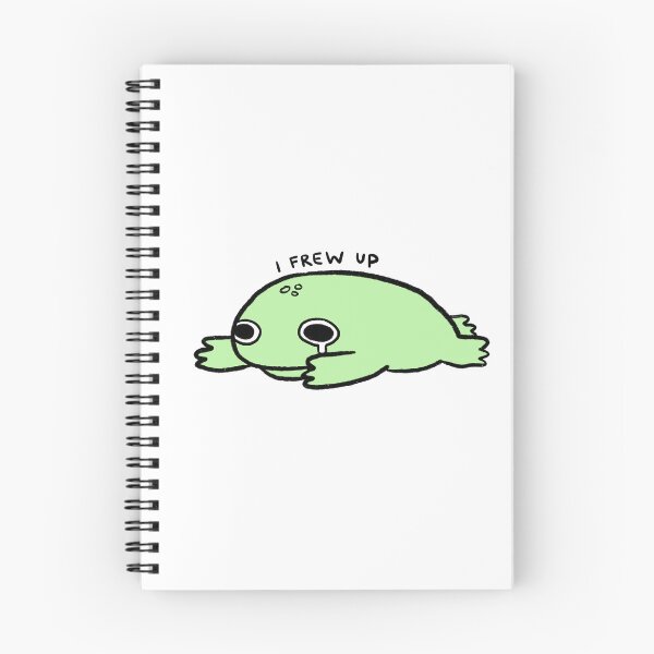 Item preview, I frew up | crying green frog  designed and sold by iristocat.