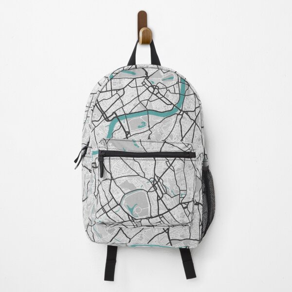 Item preview, London England UK Map - Minimal Style w/ Roads designed and sold by wxnw-designs.