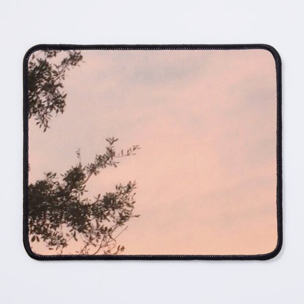 Item preview, Light Pastel Pink Sunset Sky Trees designed and sold by jays-artworks.