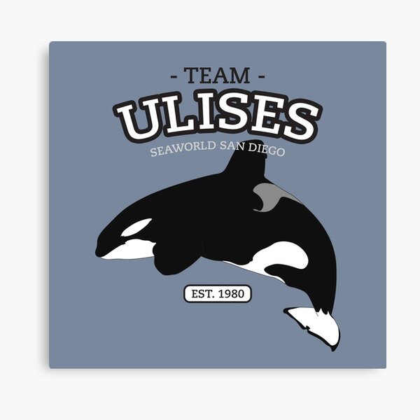Team Shamu - Ulises Canvas Print