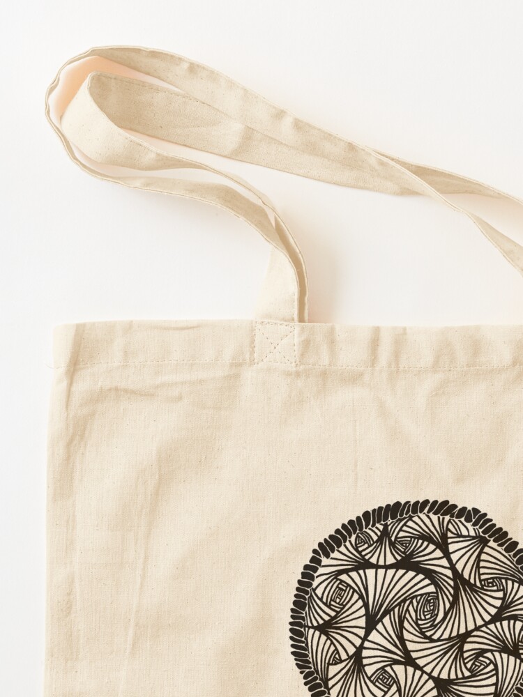 Thumbnail 3 of 5, Tote Bag, Dreamcatcher Mandala designed and sold by oodelally.