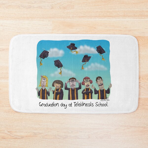 Item preview, Graduation Day at Telekinesis School designed and sold by wanderingmelon.