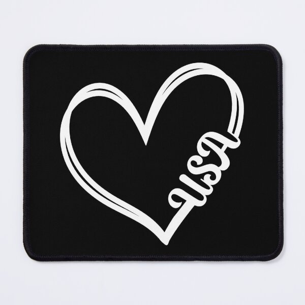 Item preview, Heart USA Line Art designed and sold by mrtraz.