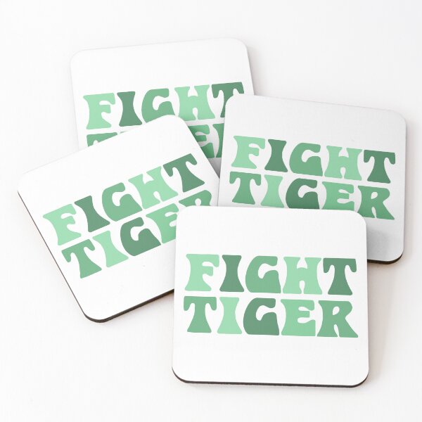 Item preview, green multicolor fight tiger designed and sold by kylerrademan.