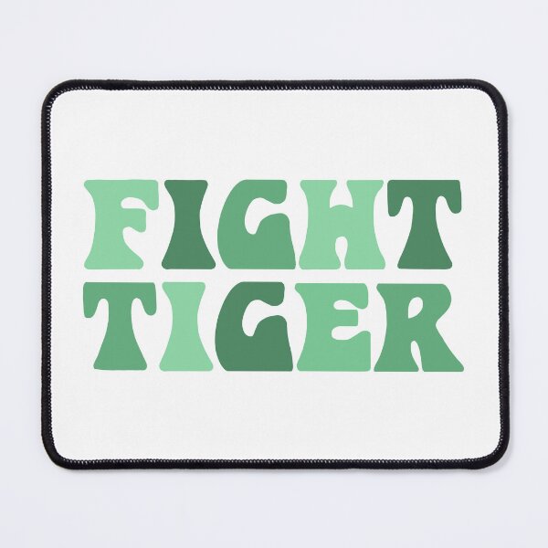 Item preview, green multicolor fight tiger designed and sold by kylerrademan.