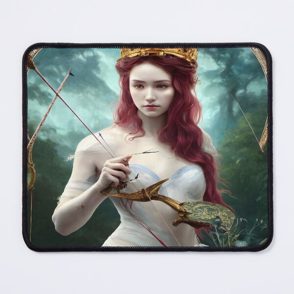 Item preview, The Archeress in Time designed and sold by @adorcharm Modern & Classic AI Art.