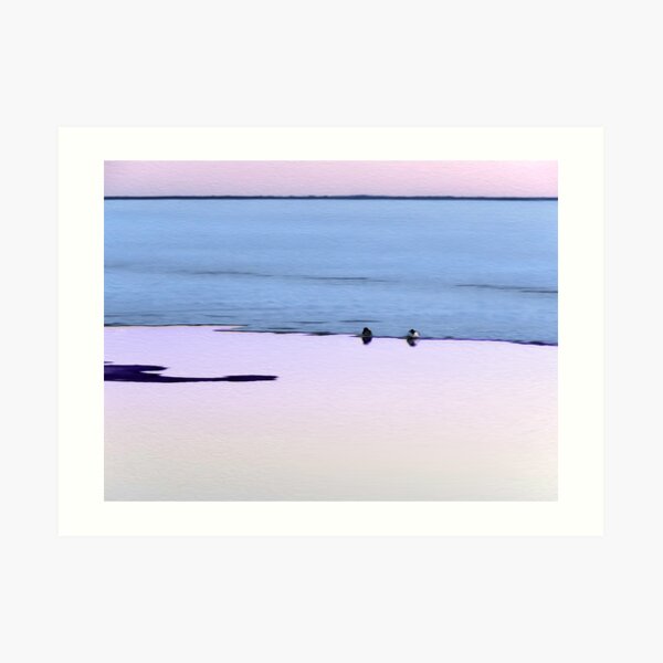 At the Border Art Print