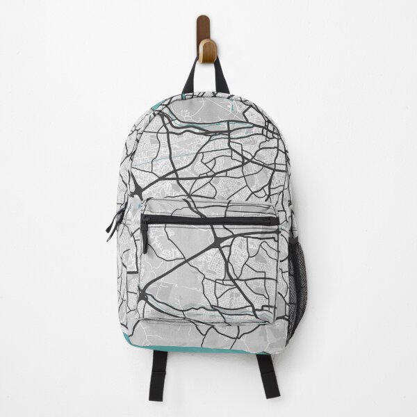 Item preview, Dublin Ireland Map - Minimal Style w/ Roads designed and sold by wxnw-designs.