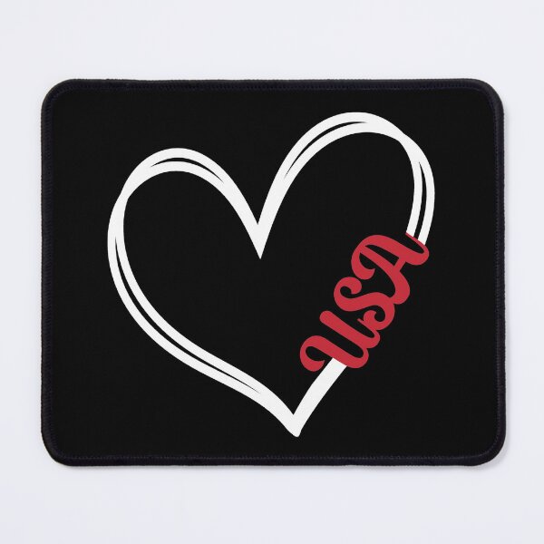 Item preview, Heart USA Line Art designed and sold by mrtraz.