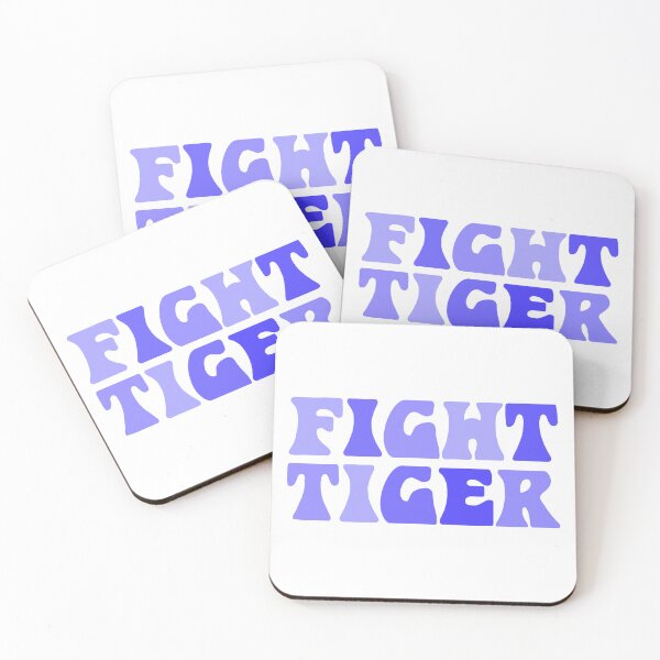 Item preview, purple multicolor fight tiger designed and sold by kylerrademan.