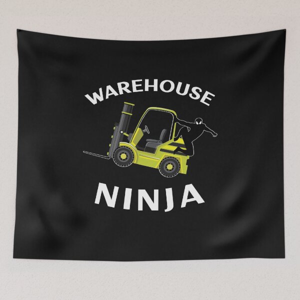 Item preview, Forklift Ninja, Warehouse Ninja NFYW designed and sold by TeamsterLife.