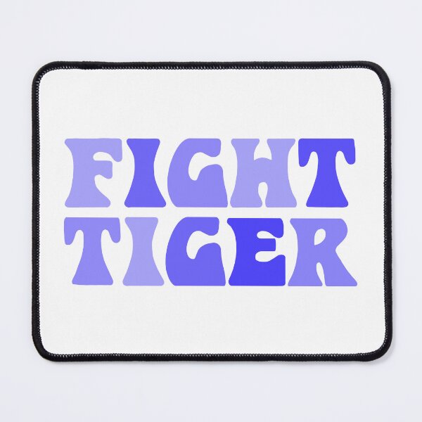 Item preview, purple multicolor fight tiger designed and sold by kylerrademan.