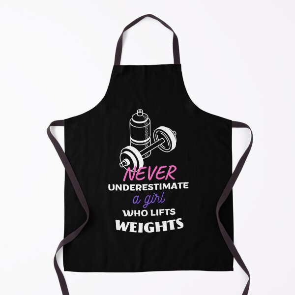 Item preview, Never Underestimate A Girl Who Lifts Weights designed and sold by xJolene.