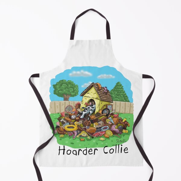Item preview, Hoarder Collie designed and sold by wanderingmelon.