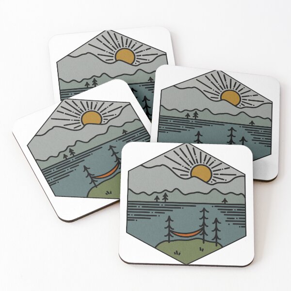 Item preview, Hammock Mountain Sunrise designed and sold by itsabbydoodles.
