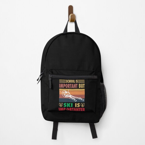 Item preview, School Is Important But Ski Is Importanter Vintage designed and sold by Mannoucha ⭐⭐⭐⭐⭐ ( 1,978 reviews ).