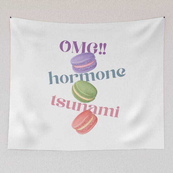 Item preview, OMG, hormone tsunami - Emily in Paris Quote designed and sold by rpvga.