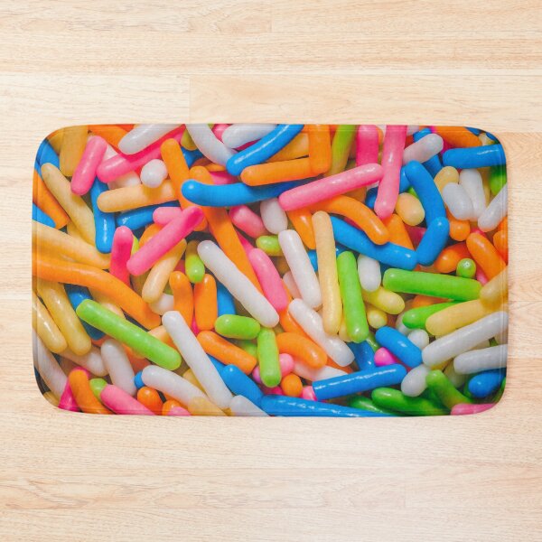 Item preview, Colorful Vermicelli Sprinkles Macro Photograph designed and sold by patternsoup.