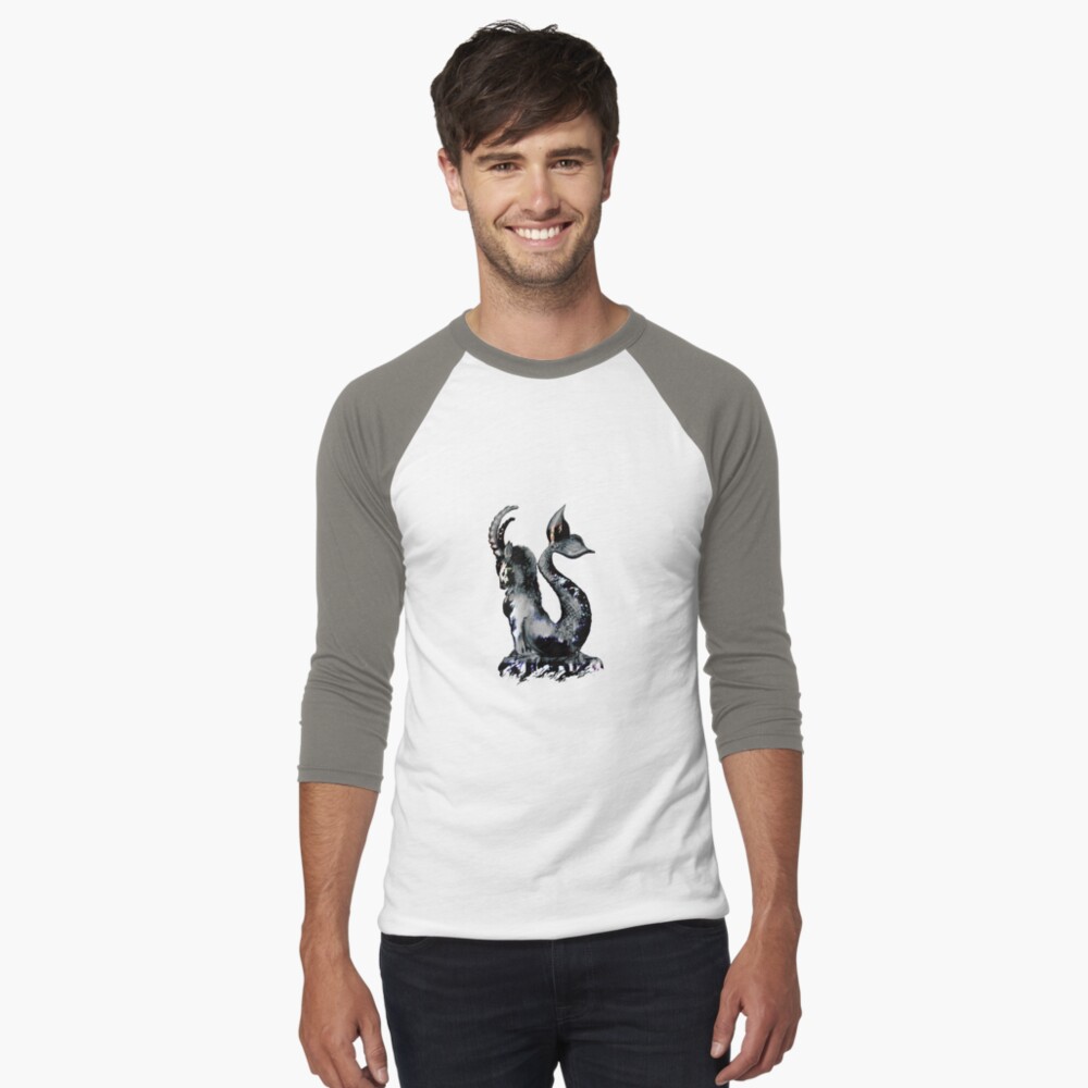 Item preview, Baseball ¾ Sleeve T-Shirt designed and sold by oodelally.