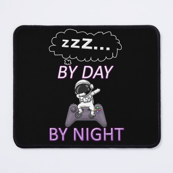 Item preview, funny Sleeping By Day Gaming By Night GAMING designed and sold by mu-art.