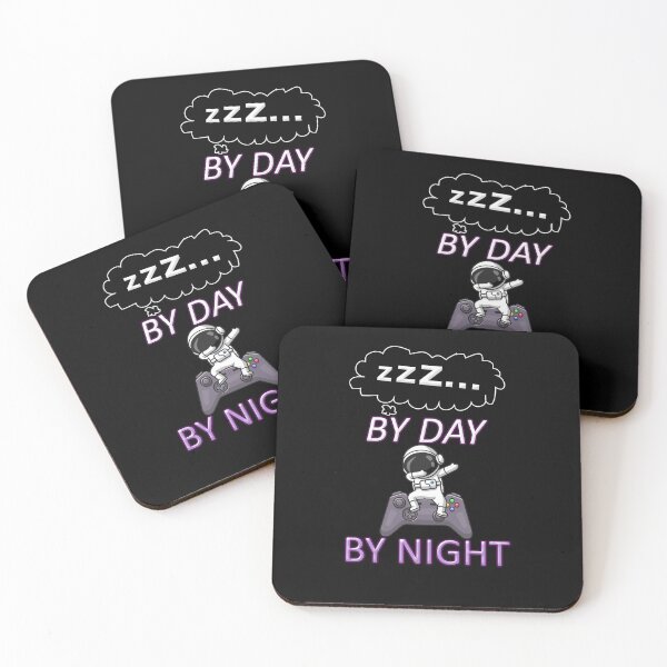 Item preview, funny Sleeping By Day Gaming By Night GAMING designed and sold by mu-art.