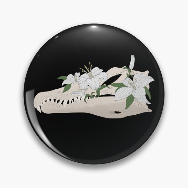 Item preview, Spinosaurus Skull With Flowers designed and sold by bfree0017.