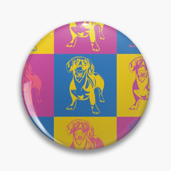 Item preview, Pop Art Style Dachshund Cute designed and sold by Hic21.