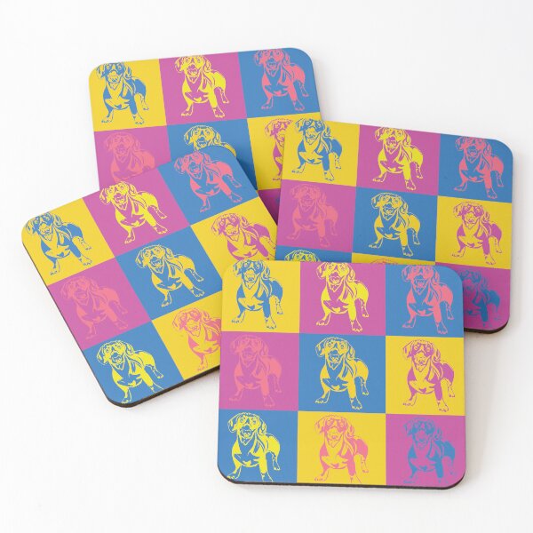 Item preview, Pop Art Style Dachshund Cute designed and sold by Hic21.