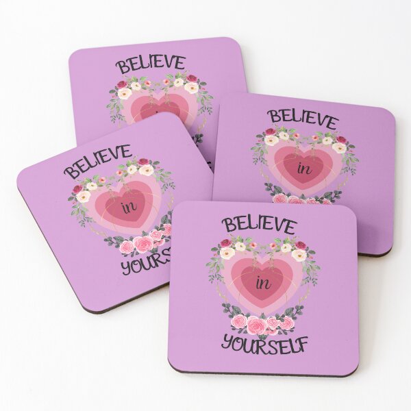 Item preview, Believe in Yourself With Roses Flowers designed and sold by SAM FRITA.