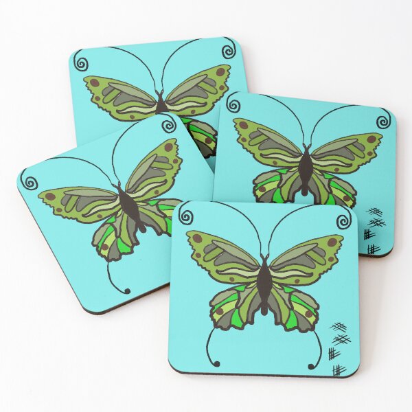 Item preview, Green Hued Butterfly designed and sold by cosmyk.