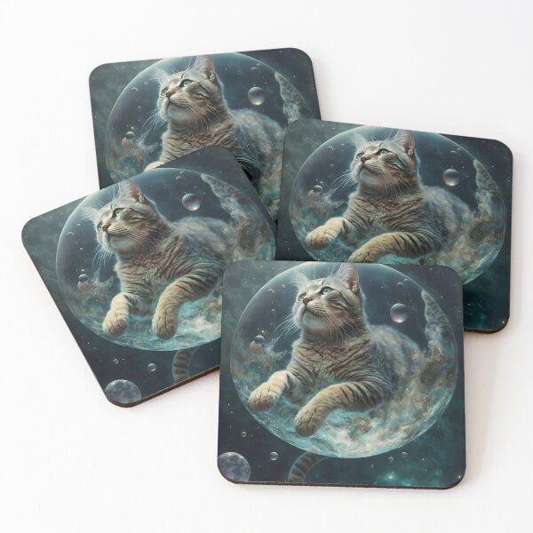 Item preview, Galaxy Kitty 6 designed and sold by sixblackroses.