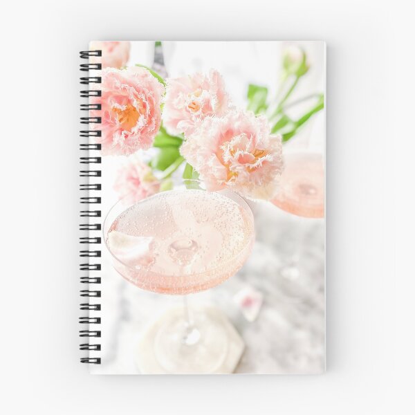 Item preview, Blush Pink Drinks, Pink Flower Drink designed and sold by newburyboutique.
