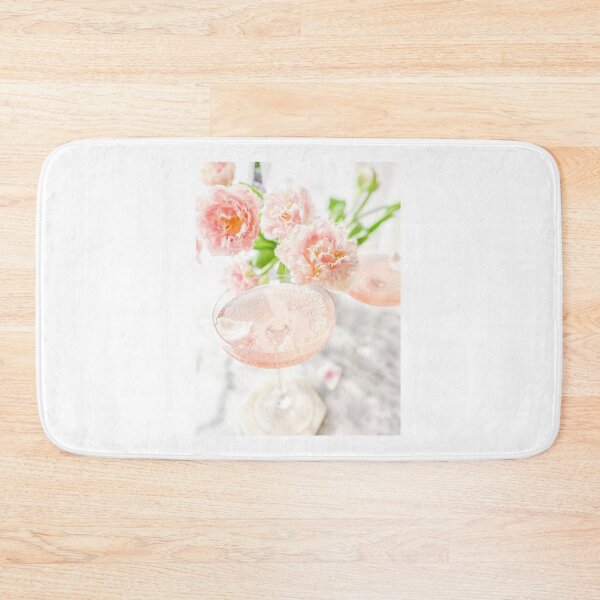 Item preview, Blush Pink Drinks, Pink Flower Drink designed and sold by newburyboutique.