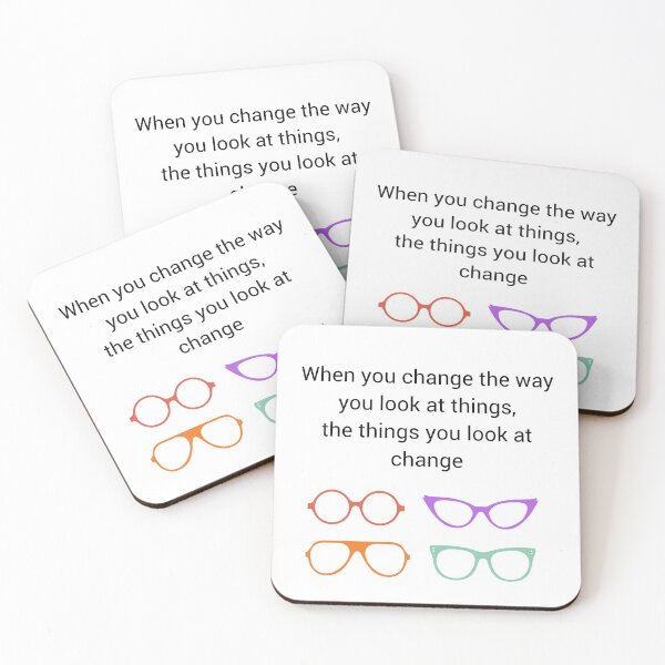 Item preview, When you change the way you look at things - this things you look at change designed and sold by Inspirationmotivation.