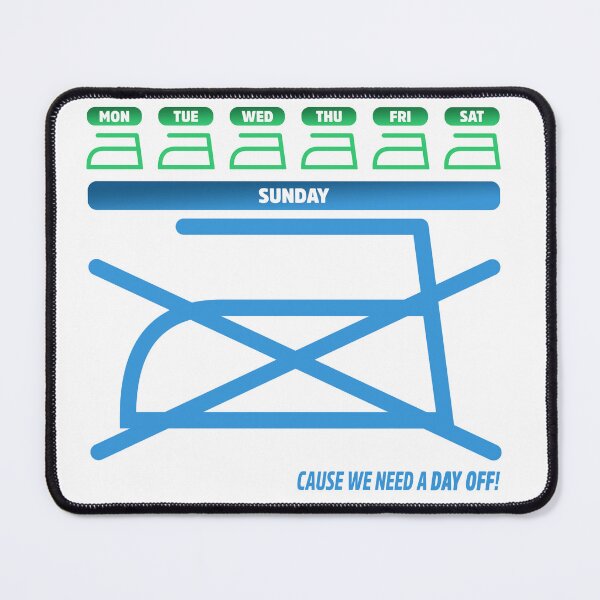 Item preview, Work and rest Sunday designed and sold by professorguru.