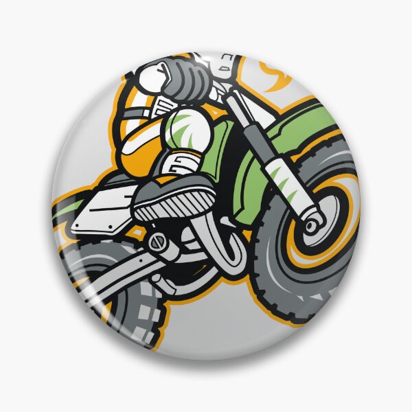 Item preview, Angry Man Riding Offroad Bike designed and sold by AuretJansen.