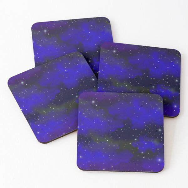Item preview, Space and Stars with Blue Clouds designed and sold by Healio2.