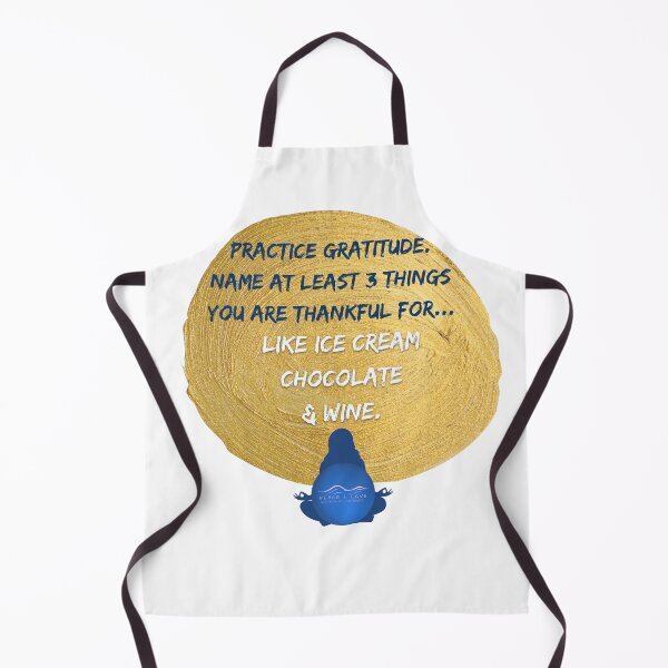 Item preview, Practice Gratitude - Ice Cream, Chocolate, & Wine designed and sold by Ellen Hanney-Saligumba.