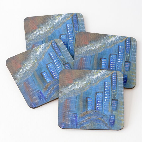 Item preview, The Blue City designed and sold by Karmyn Tyler.