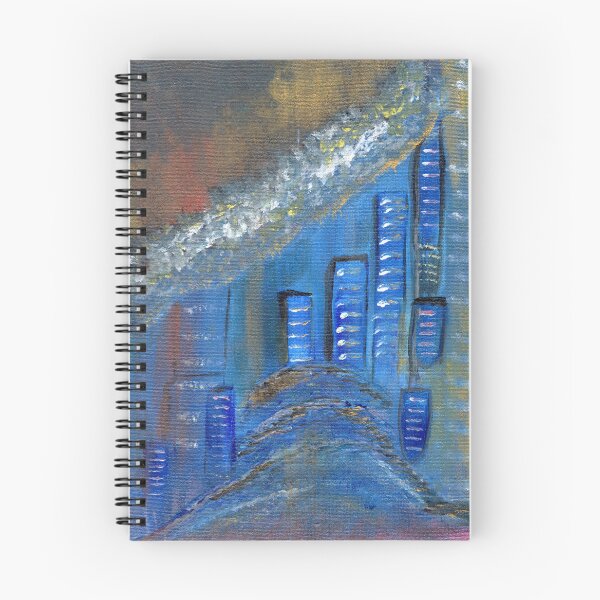 Item preview, The Blue City designed and sold by Karmyn Tyler.