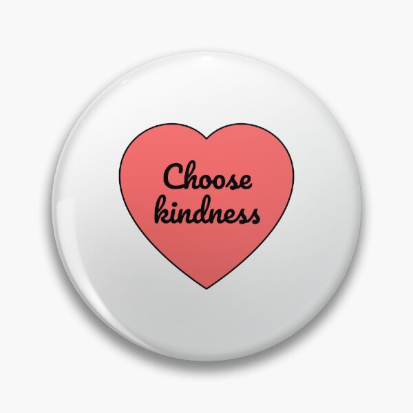Item preview, Choose Kindness Cursive Font Heart designed and sold by Inspirationmotivation.