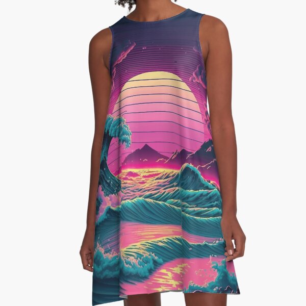 Okinawa Bay A-Line Dress