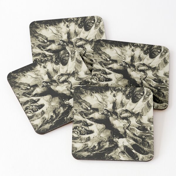 Item preview, GW sepia abstract painting designed and sold by FunBoutique34.