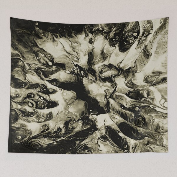 Item preview, GW sepia abstract painting designed and sold by FunBoutique34.