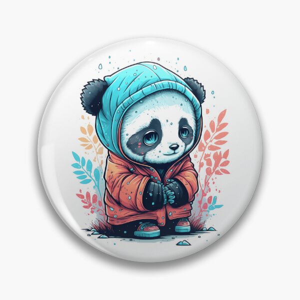 Item preview, Winter Vibes Baby Panda designed and sold by Onyic.