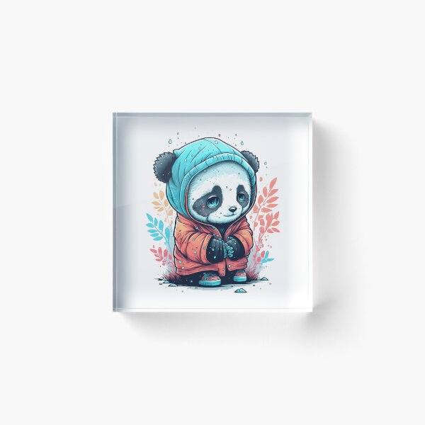 Item preview, Winter Vibes Baby Panda designed and sold by Onyic.