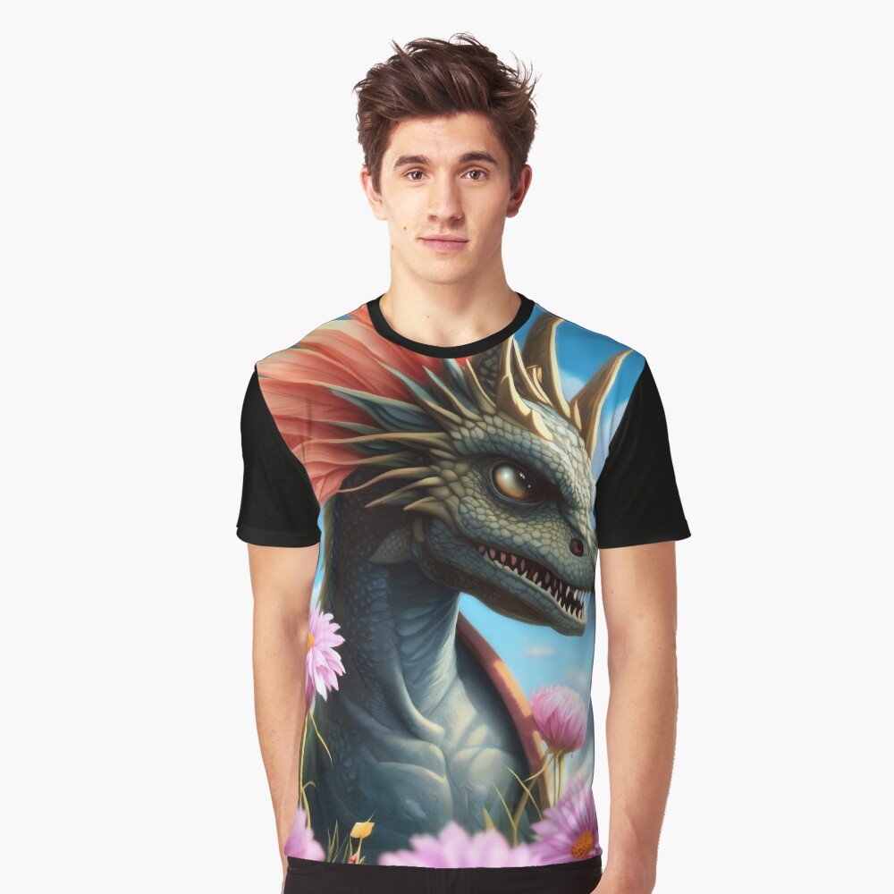 Item preview, Graphic T-Shirt designed and sold by dragynrain.