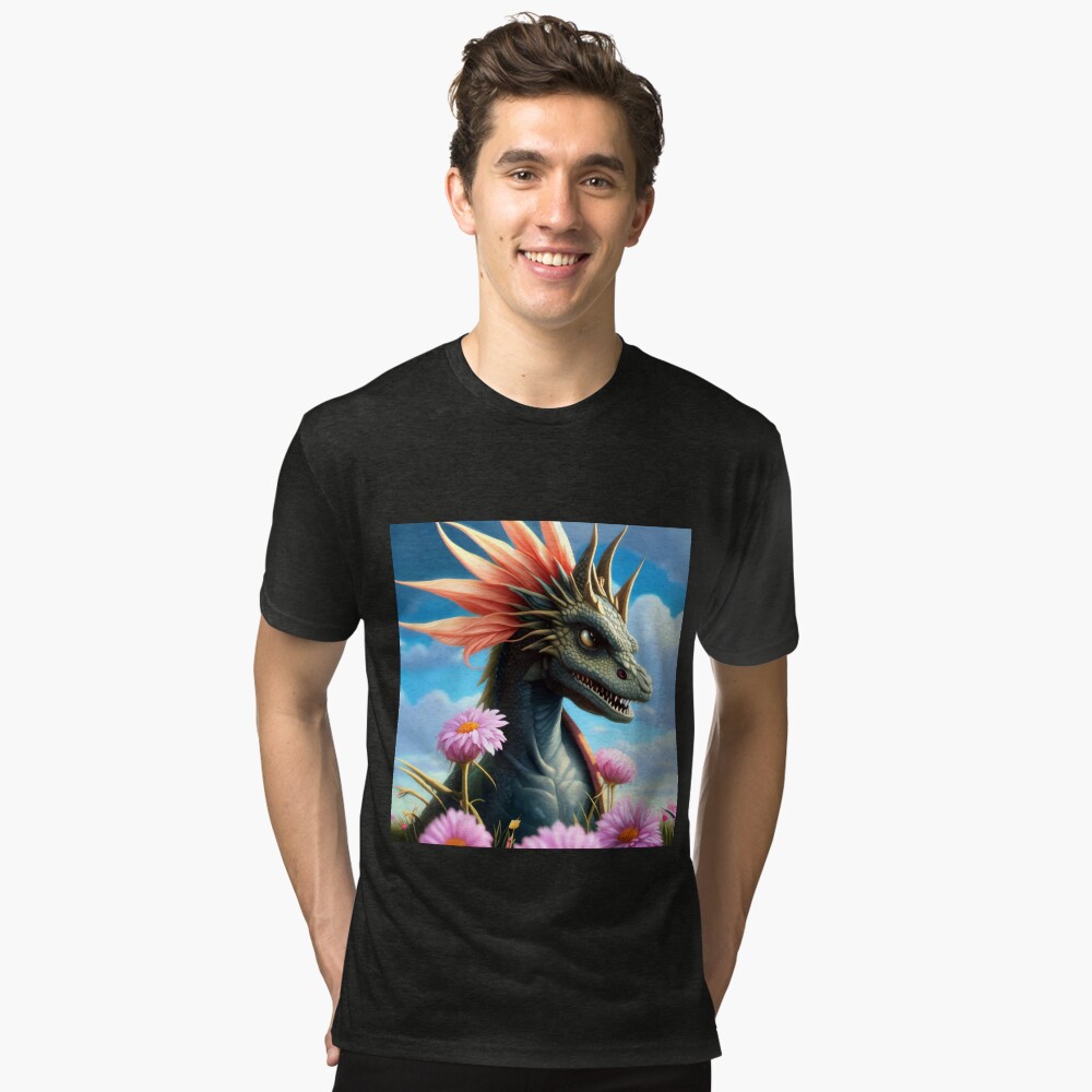 Item preview, Tri-blend T-Shirt designed and sold by dragynrain.