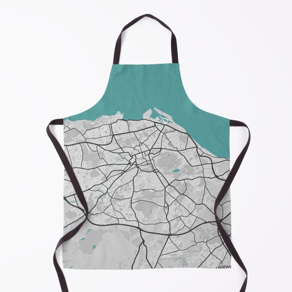 Item preview, Edinburgh Scotland UK Map - Minimal Style w/ Roads designed and sold by wxnw-designs.